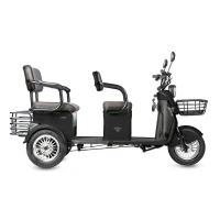 Электротрицикл Rutrike Топик Черный
