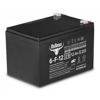 Аккумулятор RuTrike 6-F-12 (12V12A/H C20)