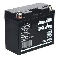 Аккумулятор стартерный для мототехники SKN YT12B-4 (12V/10Ah/155A)  [CT 1212.1, YT12B-BS]