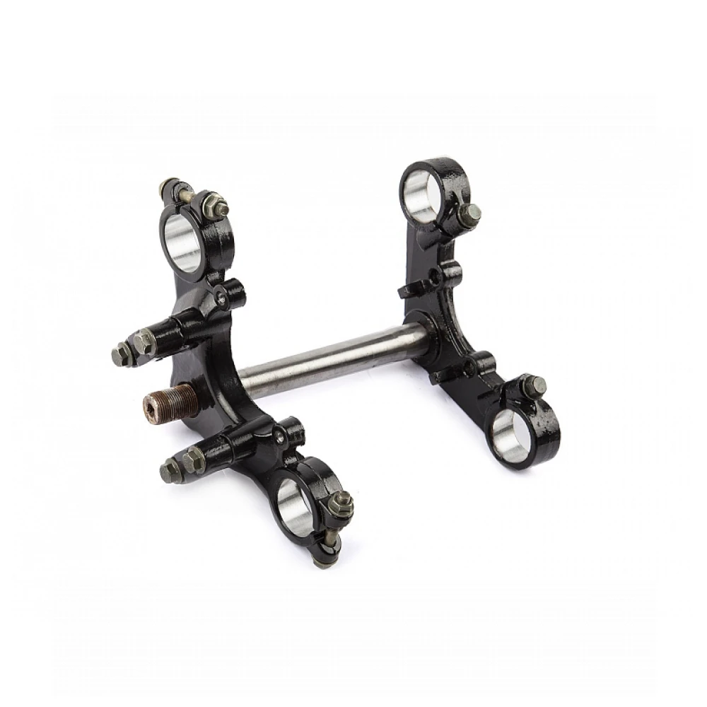 Колонка рулевая, траверса, в сборе для электротрицикла RuTrike D2, D4